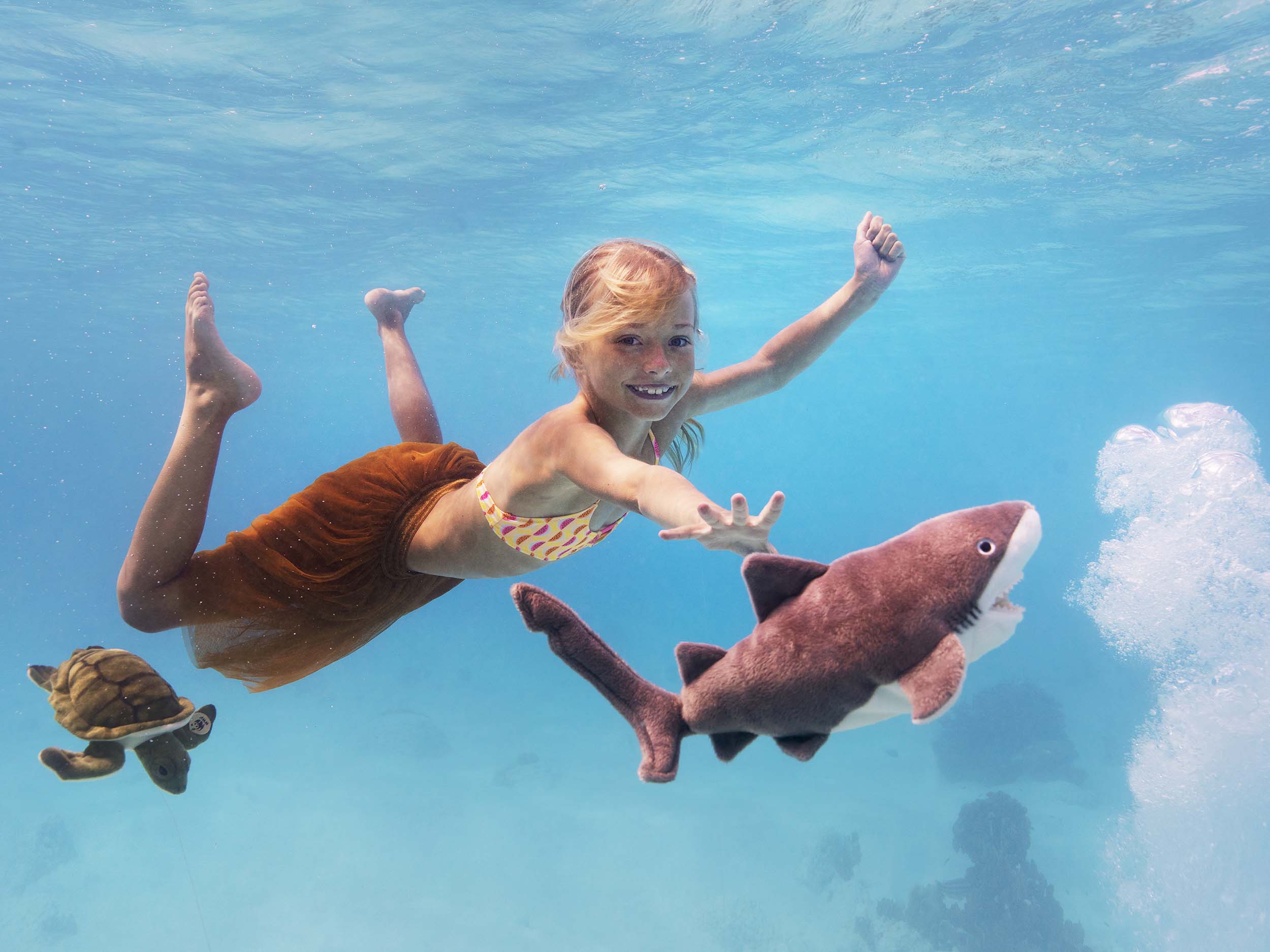 onderwater fotoshoot met onderwater fotograaf op Bonaire